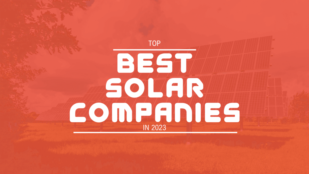 Best solar companies